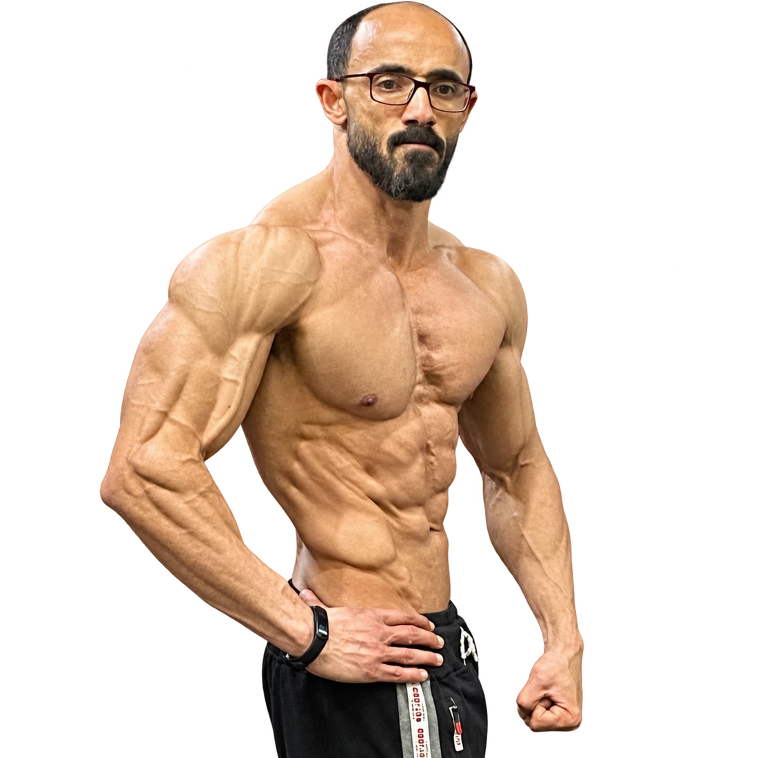 عمر عزت، مدرب شخصي ولاعب فيزيك